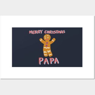 Merry Christmas Papa - From, Gingy Posters and Art